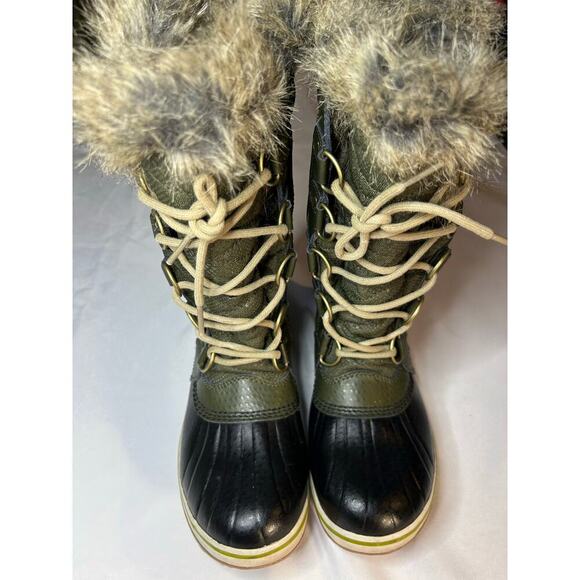 Sorel Tofino Il Boot Women’s Size 6.5 Peatmoss Green Black NWOT - Picture 2 of 10